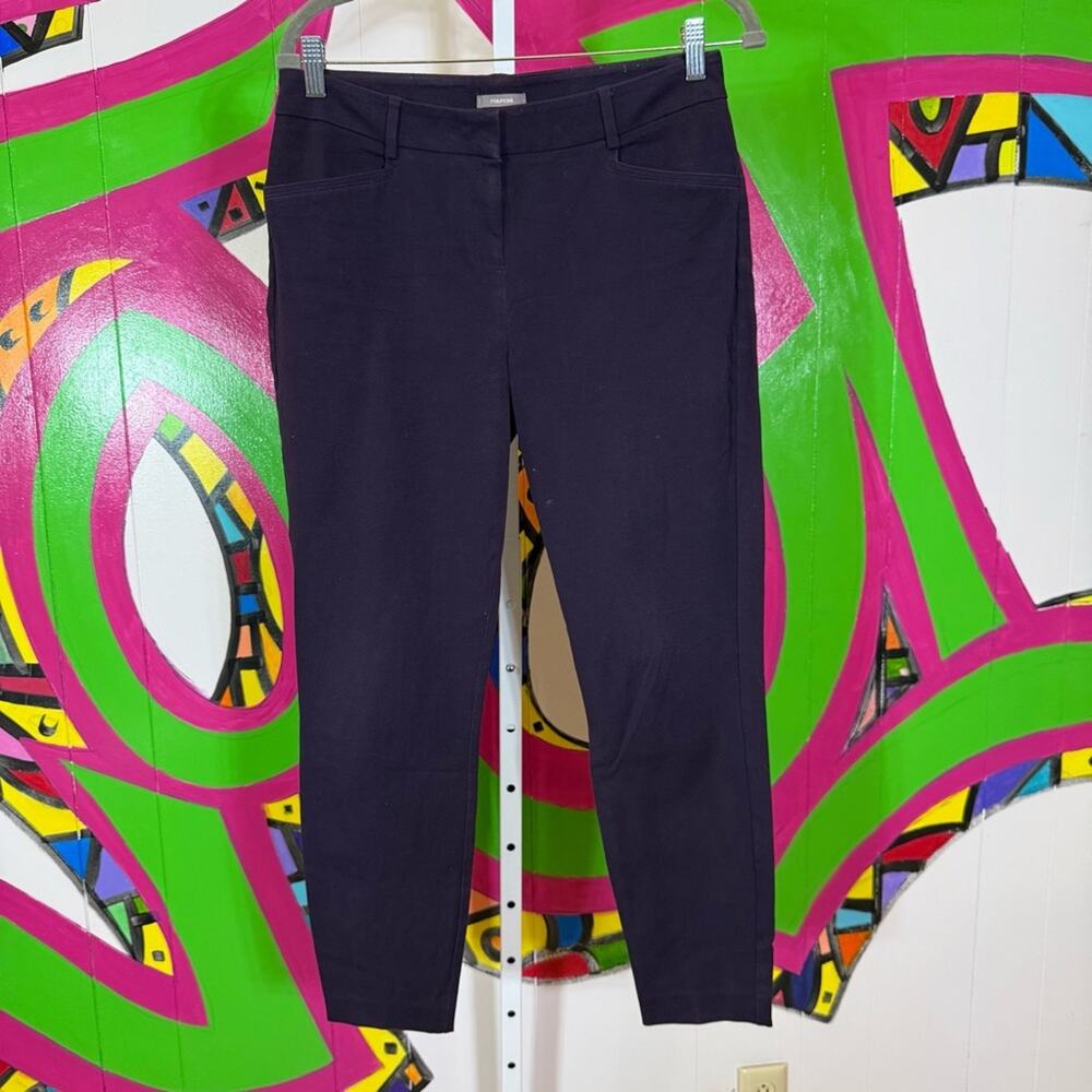 Maurices, Chic Deep Purple Skinny Pants. Size 9/10. In excellent condition!